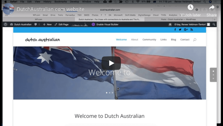 New look website for dutchaustralian.com