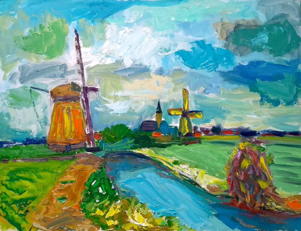Artist Simon Borst: Plein Air Painter in The&nbsp;Netherlands